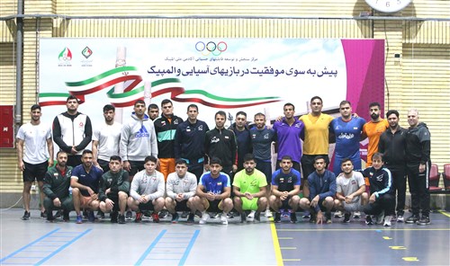 کلیپی از حضور تیم ملی کشتی فرنگی بزرگسالان در آکادمی المپیک